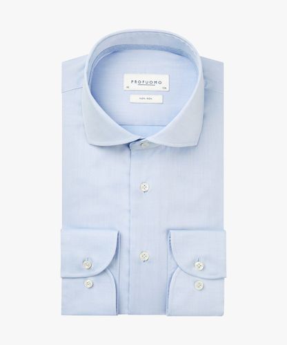 PROFUOMO Blue twill shirt
