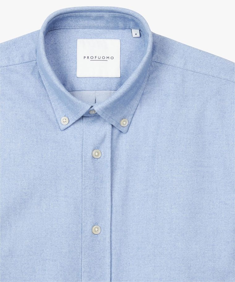 Blaues Button Down-Hemd