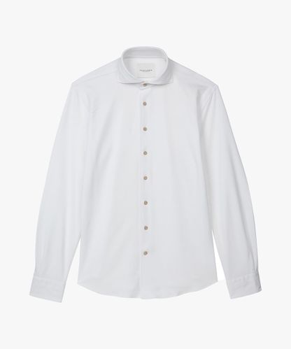 PROFUOMO White knitted casual shirt