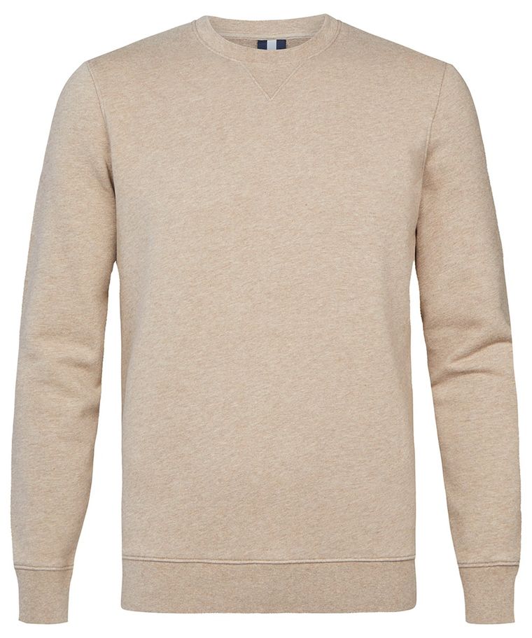 Brown melange sweater