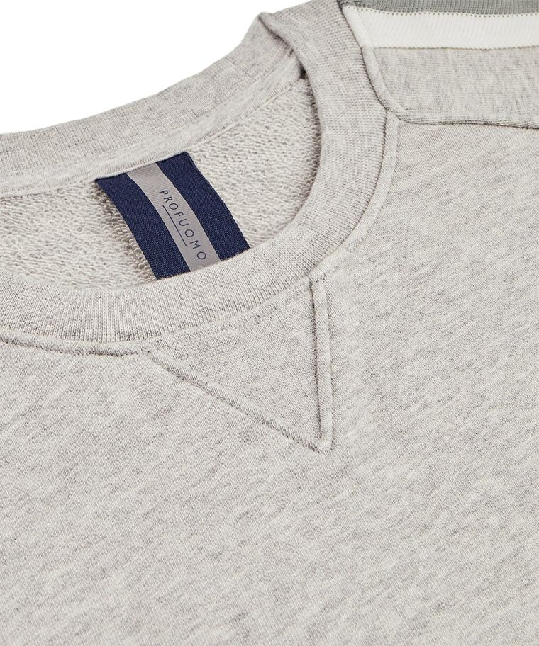 Grey logo sweater