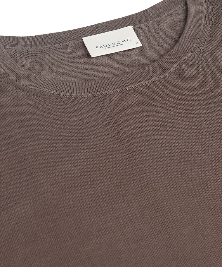 Taupe long sleeve t-shirt 