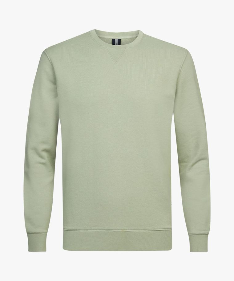 Groen crewneck sweater