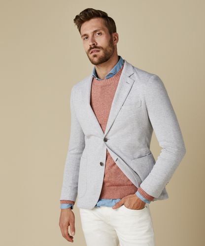 null Grey knitted jacket