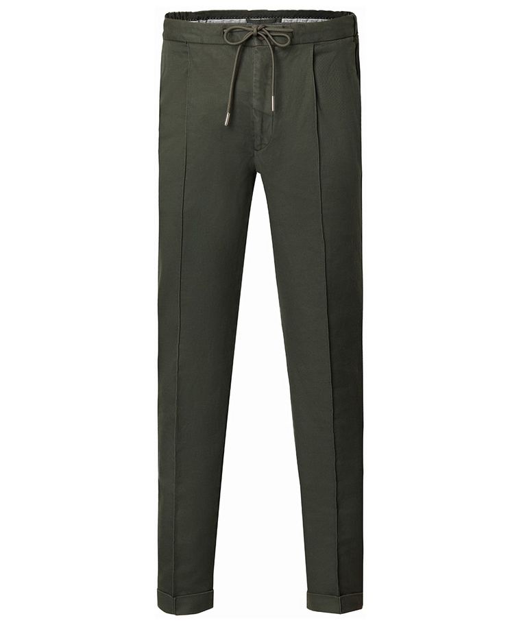 Army linen sportcord trousers