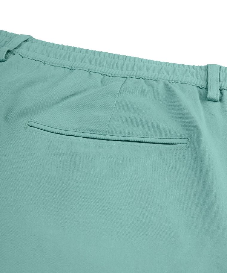 Green sportcord shorts