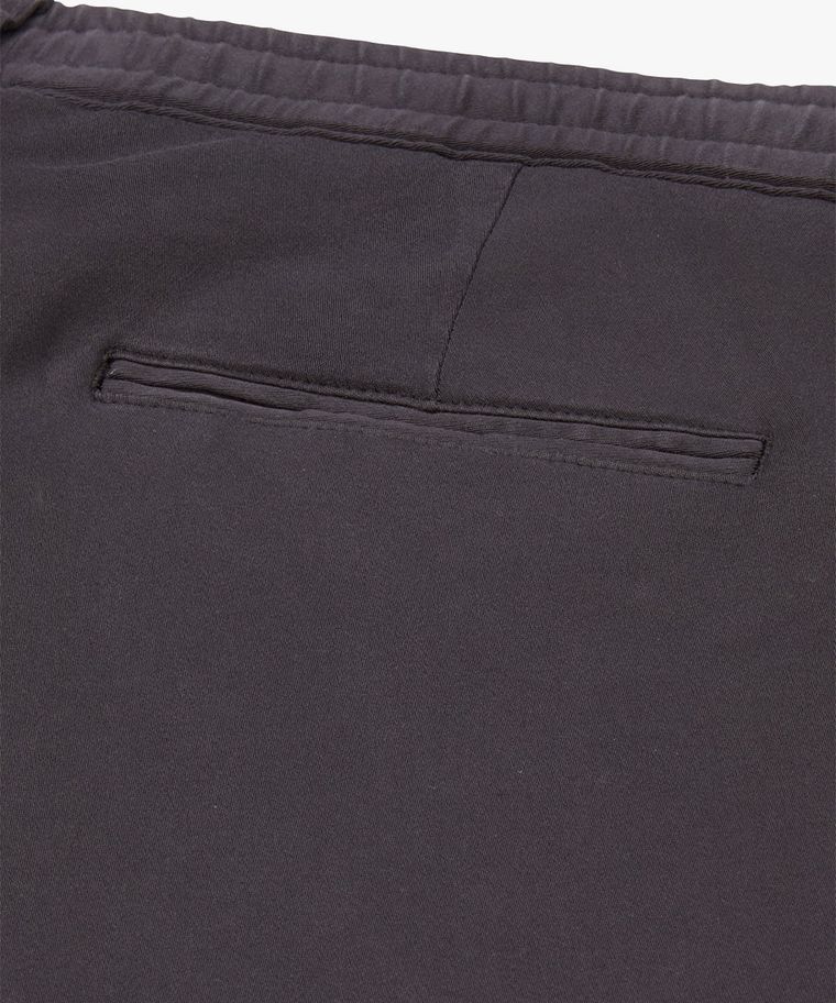 Graue Sportcord-Hose, Garment Dye
