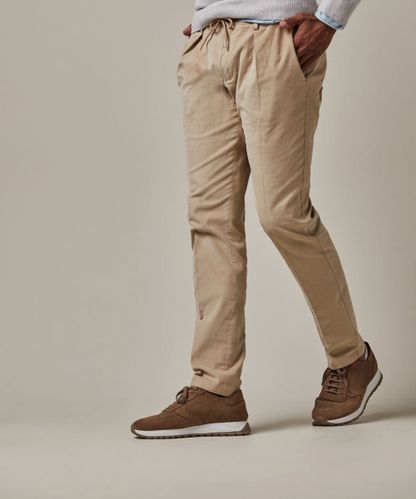 PROFUOMO Camel corduroy sportcord trousers