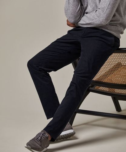 PROFUOMO Navy relaxed fit chino