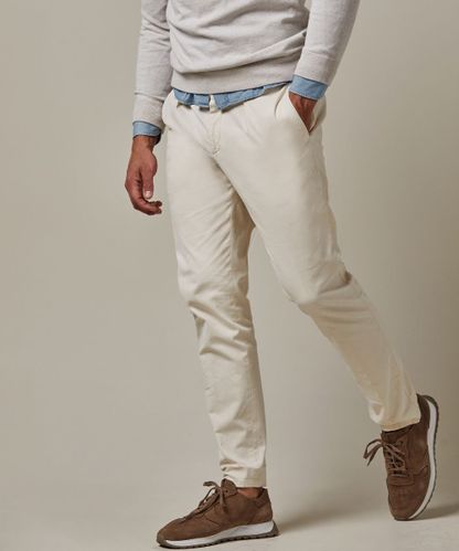 PROFUOMO Sand relaxed fit chino
