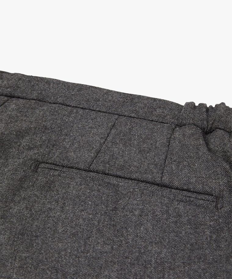 Mid grey flanel sportcord trousers