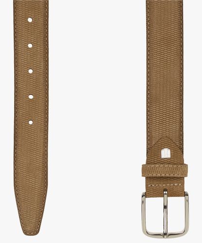 PROFUOMO Camel leather belt