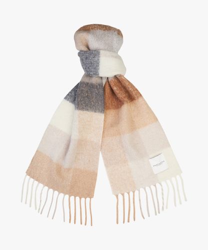 PROFUOMO Camel alpaca wool scarf