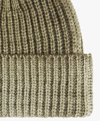 PROFUOMO Green wool nylon hat