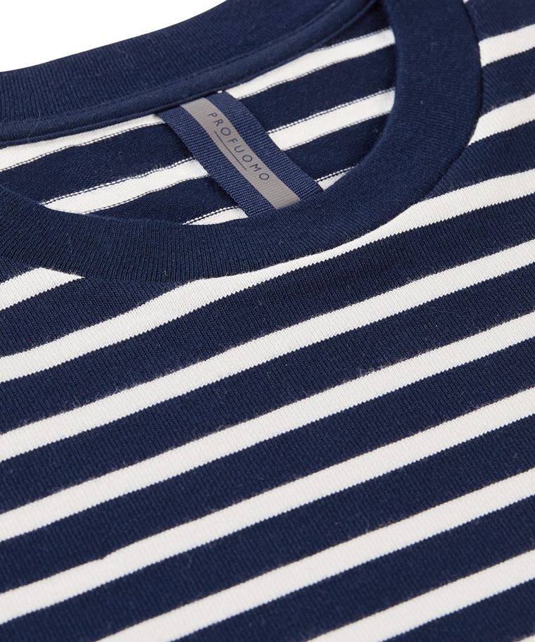 Navy striped t-shirt