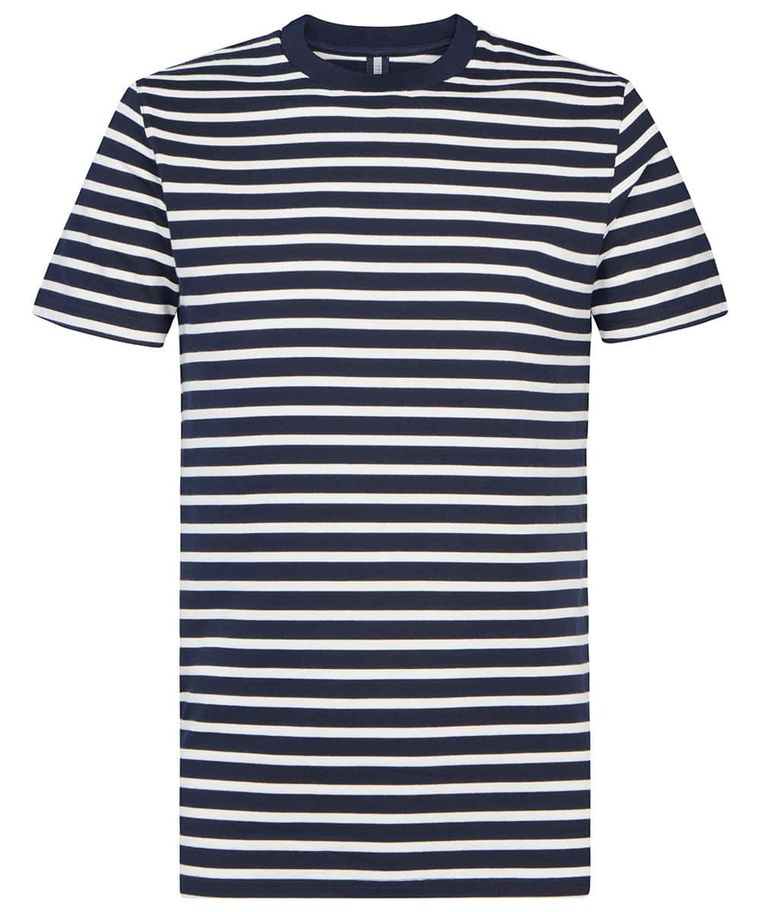 Navy striped t-shirt