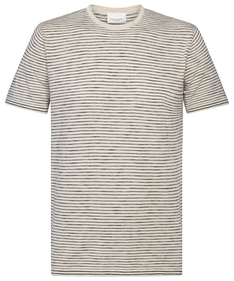 Off white striped t-shirt