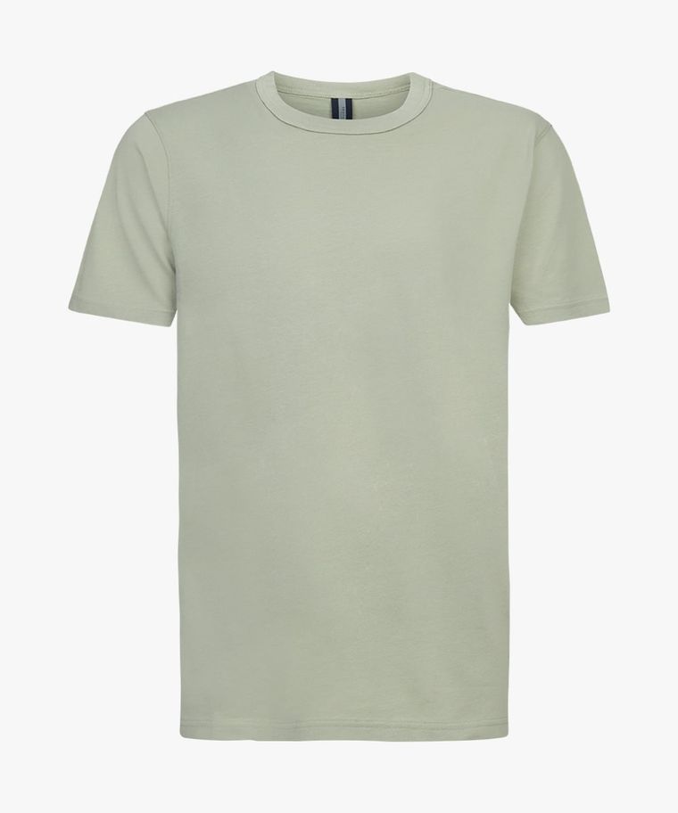 Grünes Baumwolle T-Shirt 