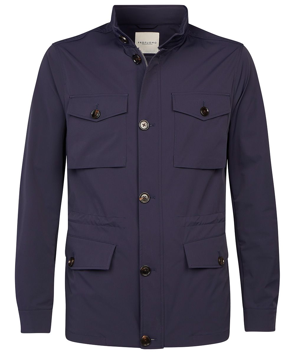 Navy field jacket | Profuomo B.V.