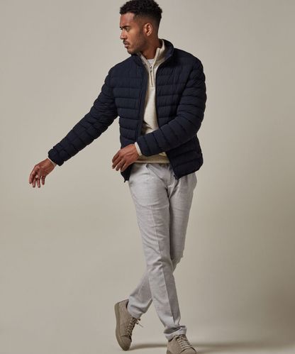 PROFUOMO Navy recycled bomber