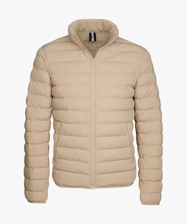 Recycelter Bomber Beige