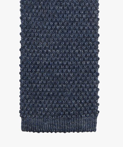 Profuomo Blue knitted tie
