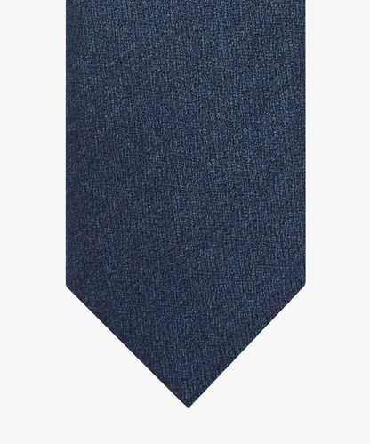 Profuomo Navy wool-silk blend tie