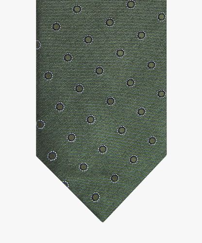 Profuomo Army silk-cotton tie