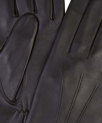 Profuomo Braune Handschuhe aus Leder