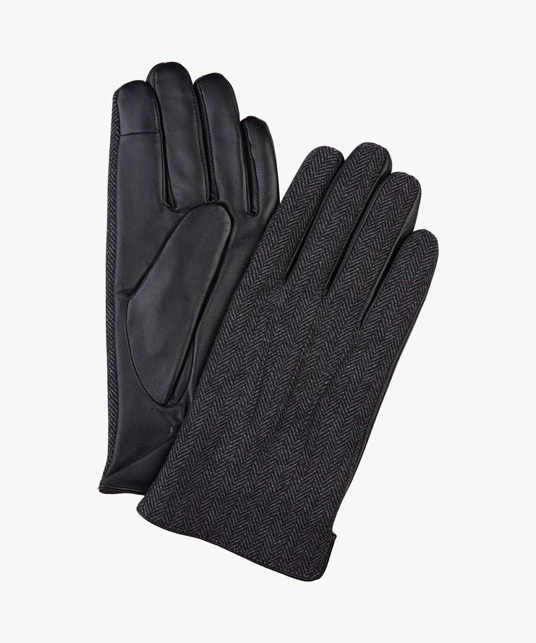 Anthra herringbone gloves