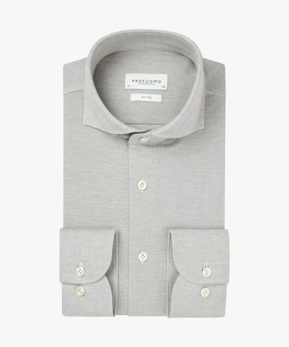 PROFUOMO Green knitted shirt