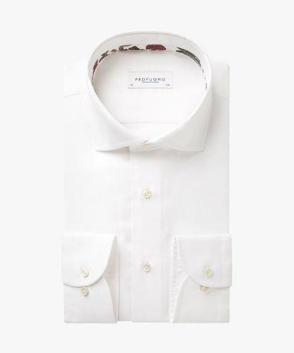 Profuomo White travel shirt