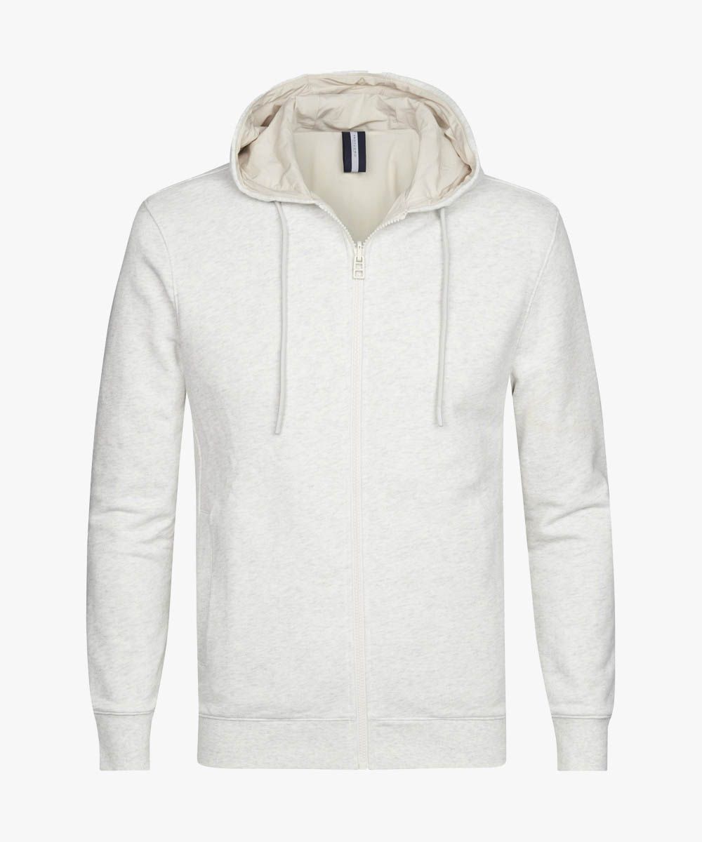 Grijs reversible full zip vest