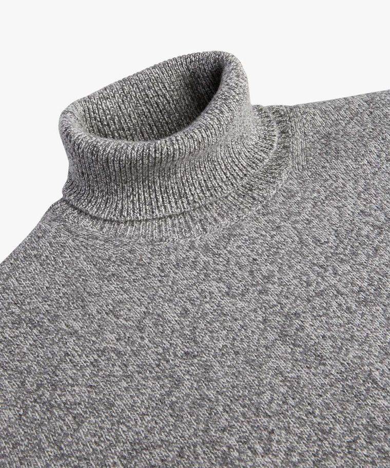 Anthra wool roll neck