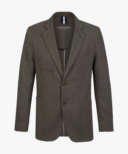 PROFUOMO Green knitted jacket