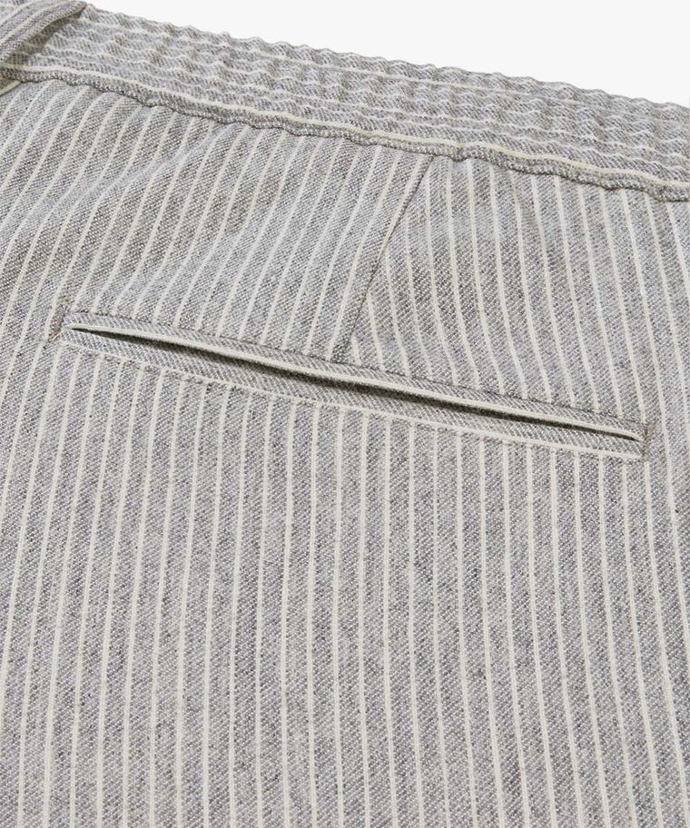 Grey wool flannel sportcord
