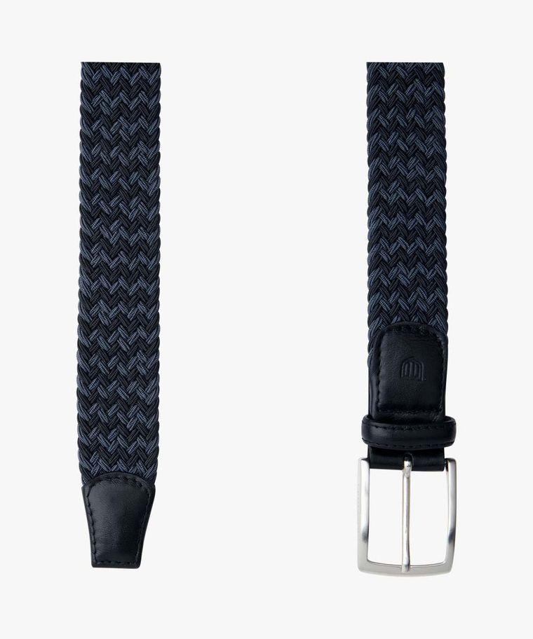 Anthra/blue elasticated belt