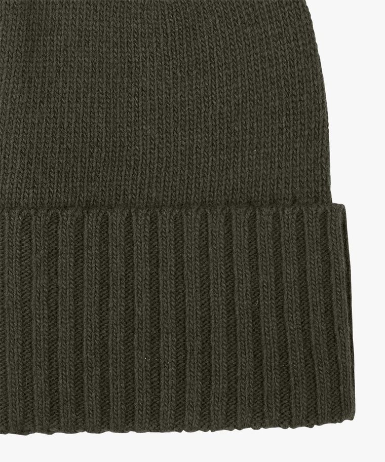 Army wool-cashmere knitted hat