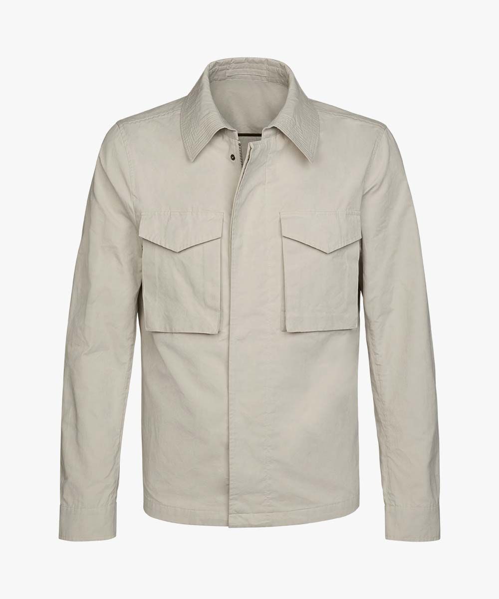 Beige field jacket