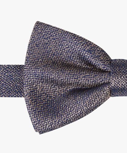 Profuomo Camel silk bow tie