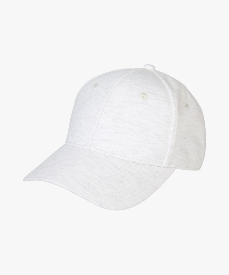 Grey mélange baseball cap