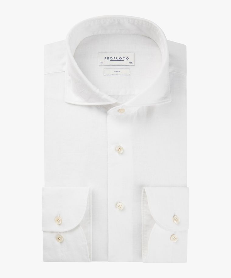 Weißes Hemd aus Leinen