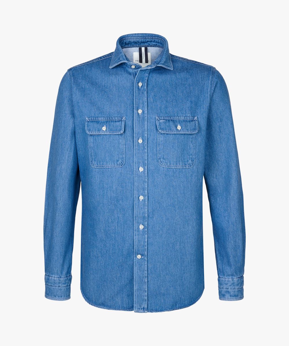 Denim overshirt