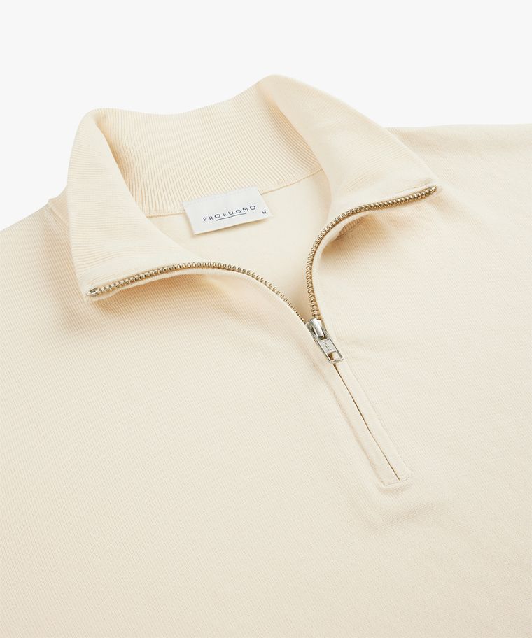 Off-white luxury half zip