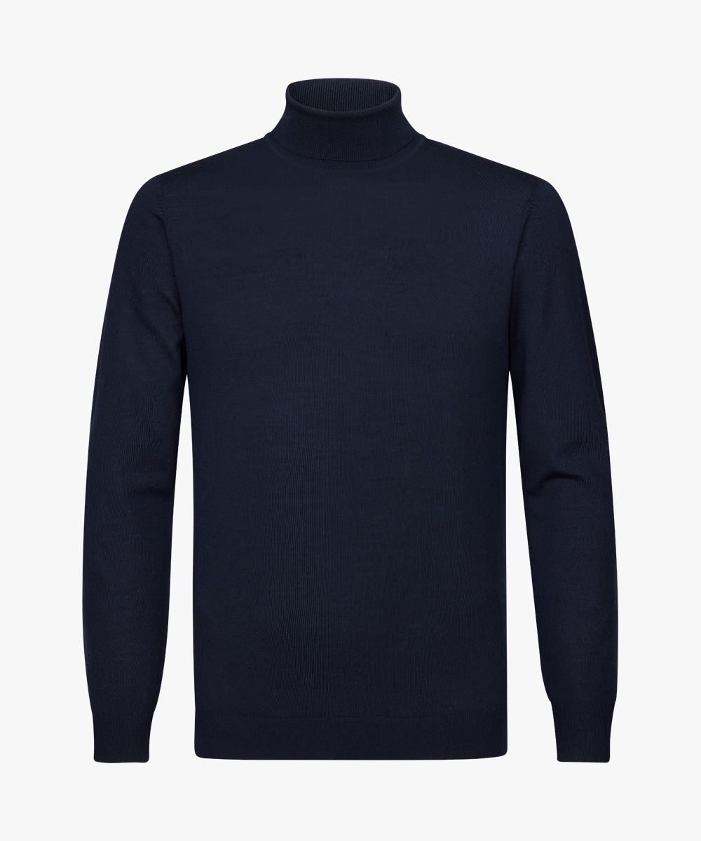 Navy merino coltrui