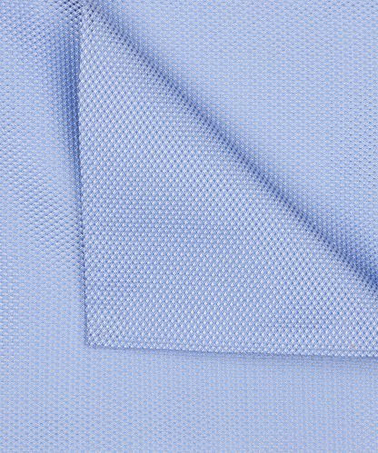 Profuomo Blue silk pocket square