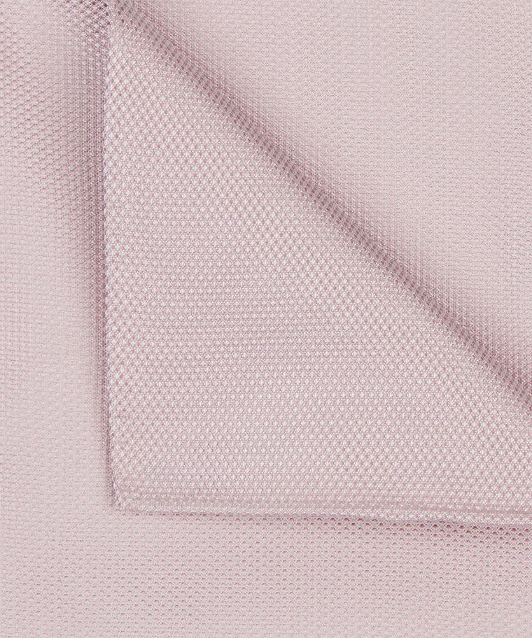 Roze zijden pochet