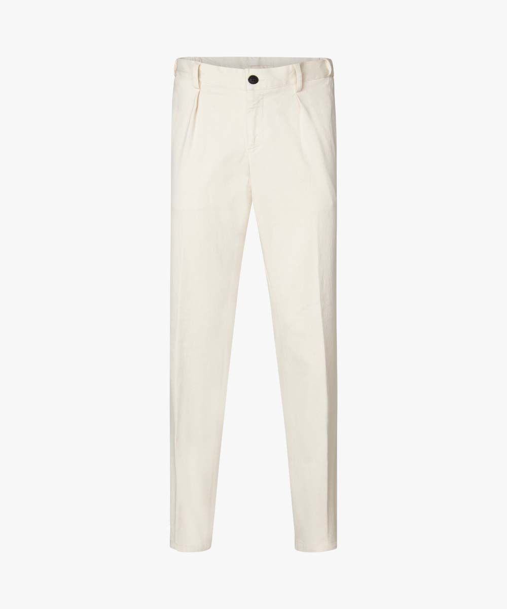 Off-white relaxed fit chinos
