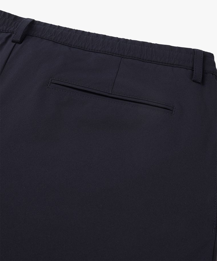 Marineblaue Tech-Sportcord-Shorts