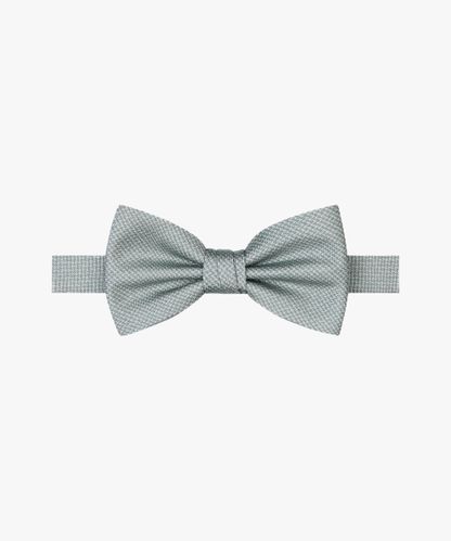 Profuomo Navy silk bow tie